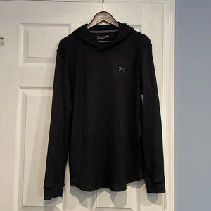 Under Armour Men’s Waffle Hoodie - black L - NWT